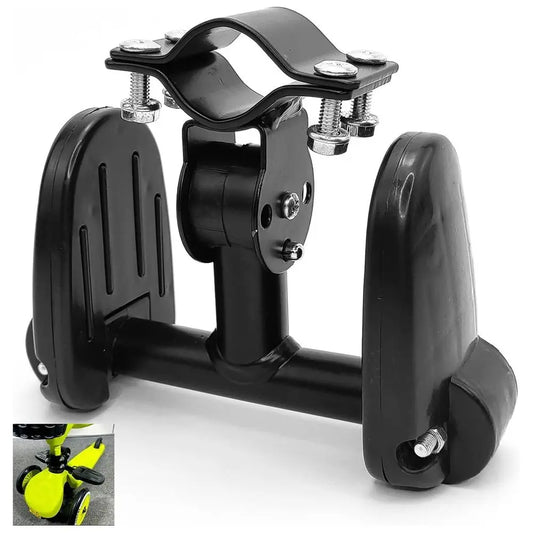 EZ Toddler Balance Bike Footrest with Folding Foot Pegs Universal for Kick Scooters with Seat Push No Pedal Balance Bicycle