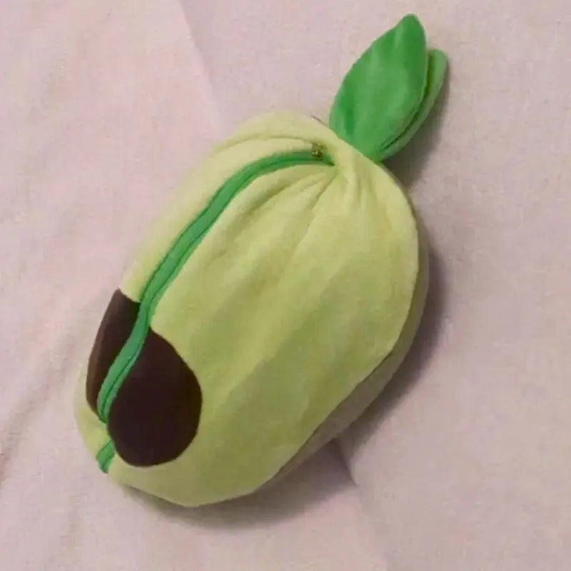 EZ Baby Strawberry Donkey Plush Toy Stuffed Creative Into Fruit Transform Breathing Donkey Sleeping Doll 30cm for Kid Birthday Gift