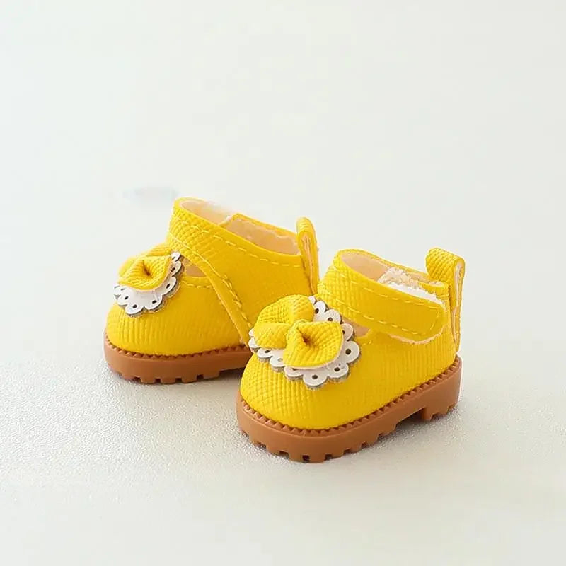 EZ (Only shoes)For LABUBU 17cm Cotton Dolls Shoes Toys Casual Sports Shoes Dolls Accessories for labubu outfits