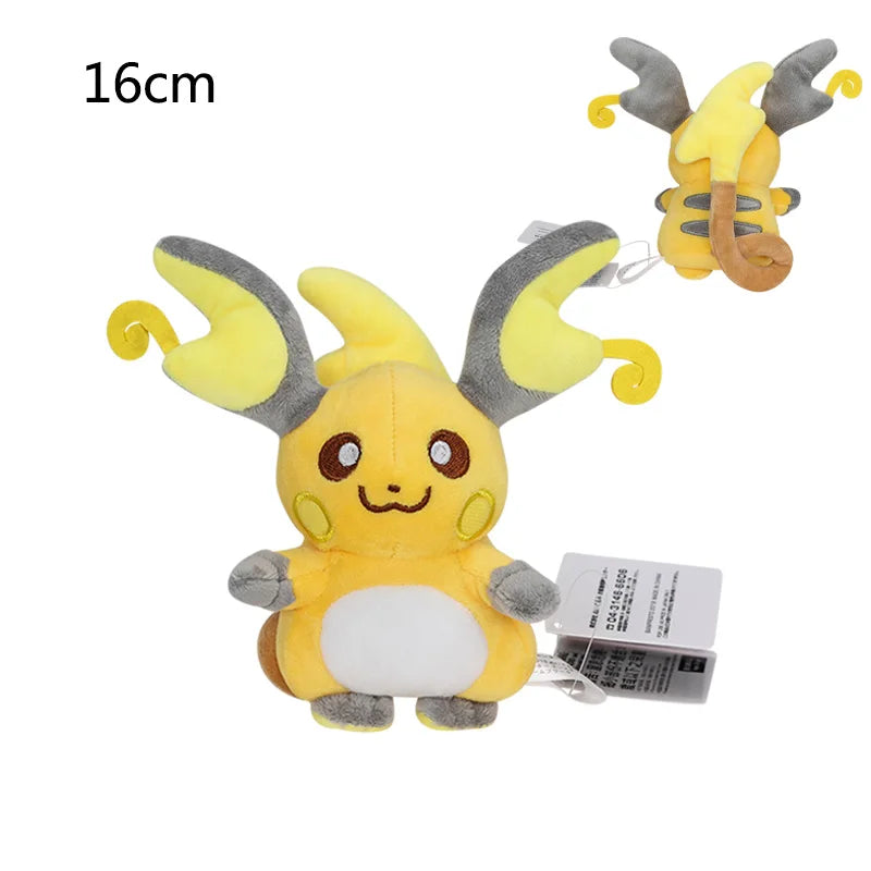 EZ Pokemon Plush Weedle Caterpie Butterfree Raichu Mew Togepi Doll Soft Stuffed Toys for kid Birthday Christmas Gift