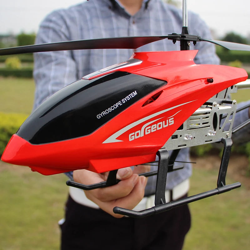 EZ Large Remote Control Helicopter 80cm Extra 2.4G 3.5CH Rc Drone Durable Charging Toy Drone Model UAV Outdoor Aircraft Helicoptero