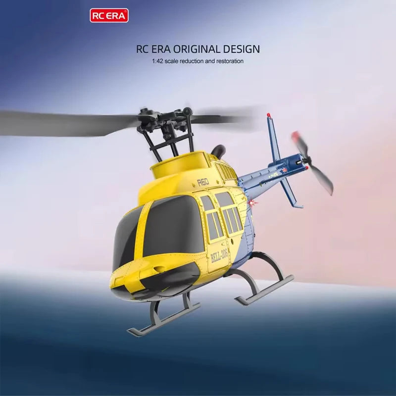 EZ A60 Rc Plane Helicopte 2.4G 1:42 4WD RC Helicopter Model Helicopter 6 Axis Gyro One Key Takeoff/Landing RC Helicopter Toy