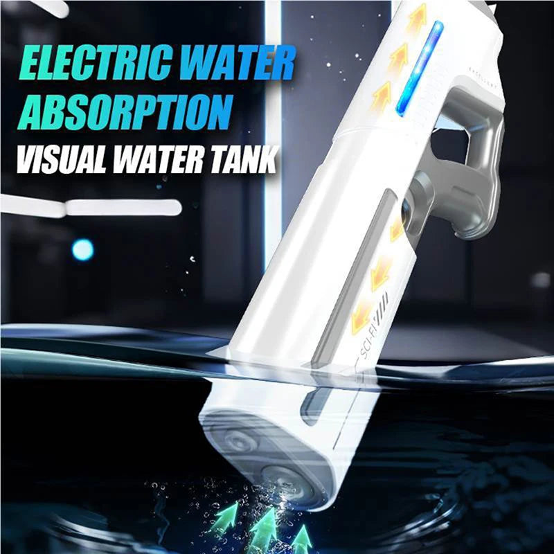 EZ Automatically Water High Pressure Electric Water Gun Toys for Kids Summer Outdoor Pool Fight Games Children Water Toys Boys Gift