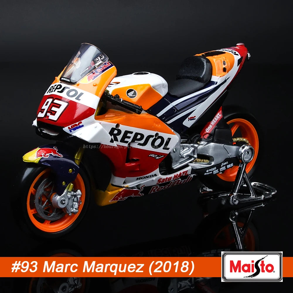 EZ Maisto 1:18 2022 Ducati Pramac Racing #5 Zarco #89 Martin Licensed Simulation Alloy Motorcycle Model Colle Yamaha
