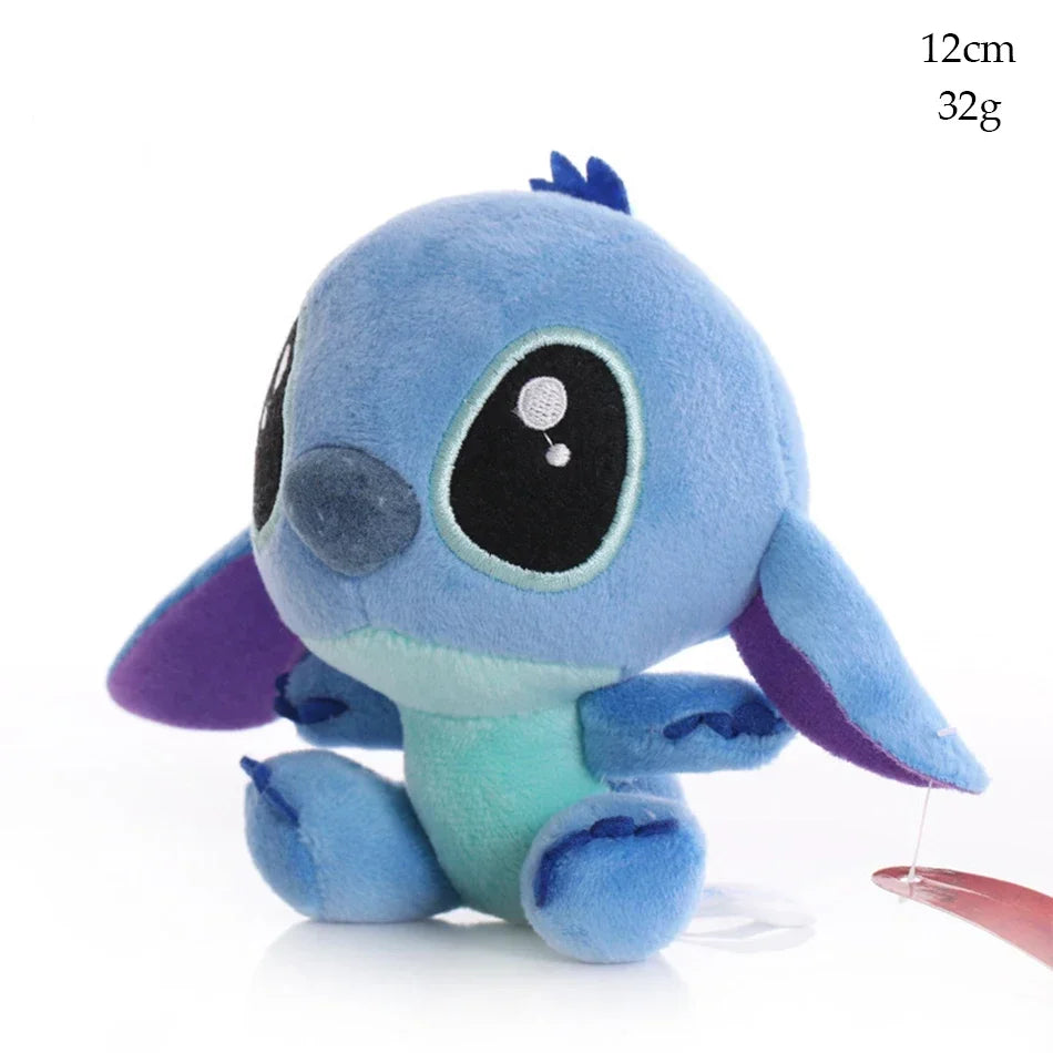 EZ Disney Cartoon Blue Pink Stitch Plush Dolls Anime Toys Lilo and Stitch 20CM Stich Plush Stuffed Toys Christmas Gifts for Kids