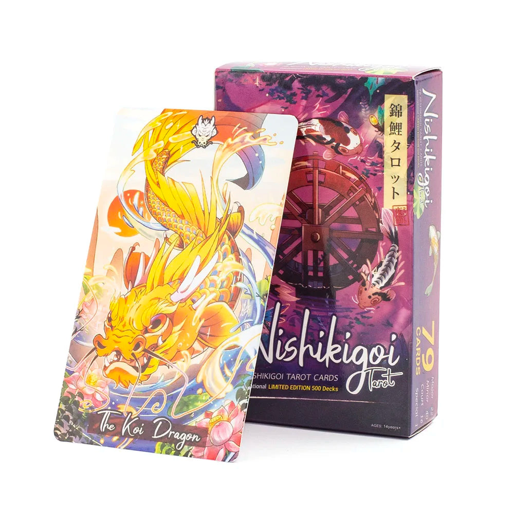 EZ 78 Card Deck Kitten Tarot Oracle Card Fate Divination Leisure Entertainment Family gatherings Tarot Card Game