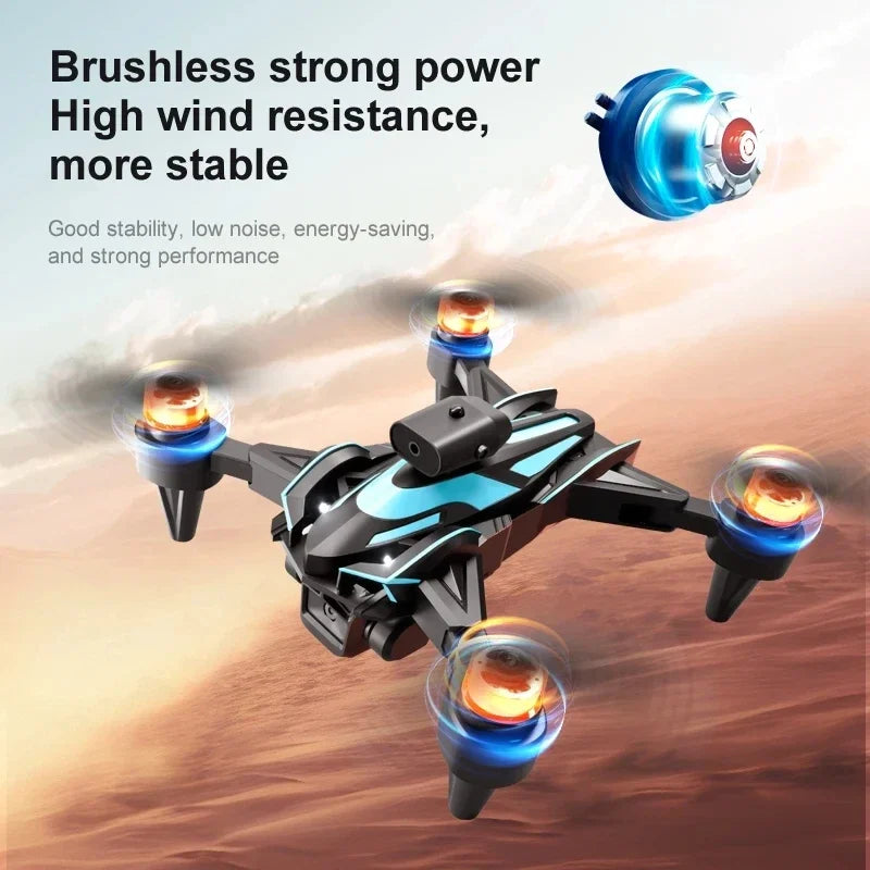 EZ K12 MAX Mini Drone 4K Profesional HD Camera Obstacle Avoidance Aerial Brushless Motor Foldable UAV For Men's Child Gift Toys