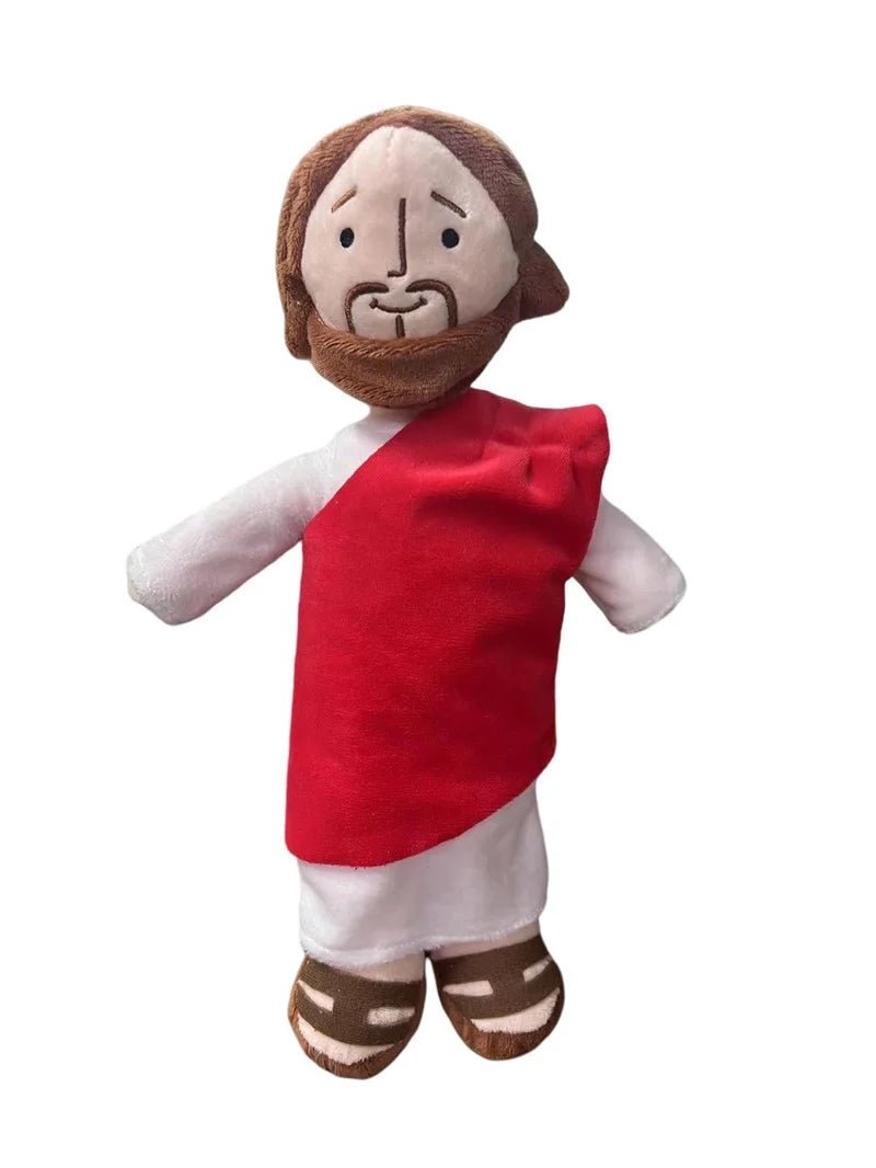EZ Christ Religious Home Decoration Virgin Mary Educational Doll Virgin Mary Plush Toy Plush Pillow Jesus Plush Doll Stuffed Toy