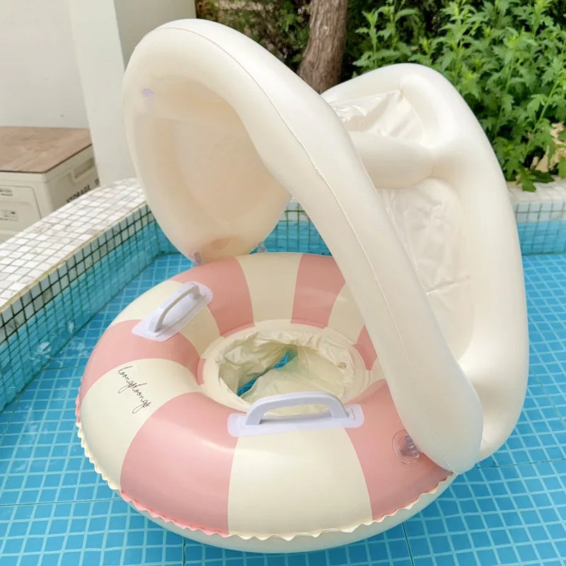 EZ Baby Swimming Float Ring Pool Bathtub Toys Pool Accessories for Kids  Swimming Circle Float Seat Summer Beach Pool Party 1 2 3 Y