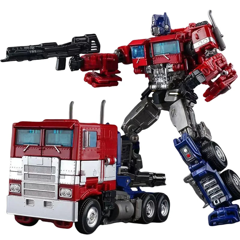 EZ Transformation Toy Robot Figure Movie Classic Autobot Commander Dual Sword Weapon Children's Birthday Gift