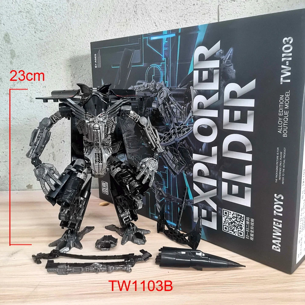 EZ Baiwei Skyfire TW1124 Transformation Toys Jetfire TW1103 Combine Robot Optimus Commander TW1022 Figure Interstellar Elder Model