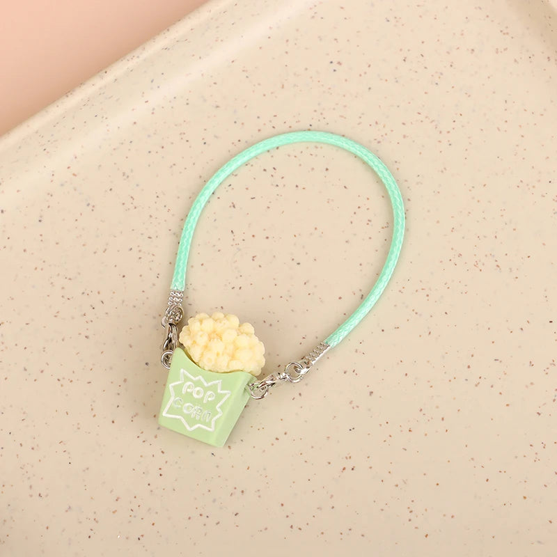 EZ Mini Dollhouse Popcorn Bag Crossbody Bags Dolls Hanging Decoration Cute Plush Labubu Doll Decor Accessories Kid Toys