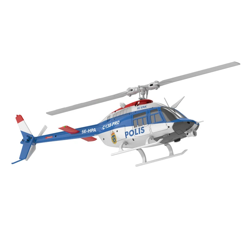 EZ RC ERA In stock 2025 new Bell 206 C138 PRO brushless version remote control helicopter model helicopter like real RC drone