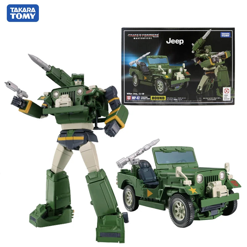 EZ Transformation MasterPiece KO MP-47 MP47 Hound G1 Series Version Action Figure Collection Robot Gifts Toys