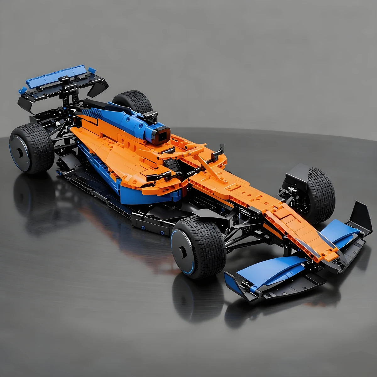 EZ Technical Block Race Supercar Racing Car Sport vechiel Model Buiding Kit Block Bricks Toys for Kids Birthday Gift Boys Set