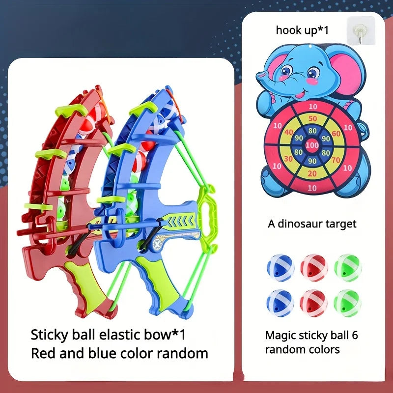 EZ Montessori Throw Sport Slingshot Target Sticky Ball Dartboard Basketball Board Games Educational Children's outdoor Game toy