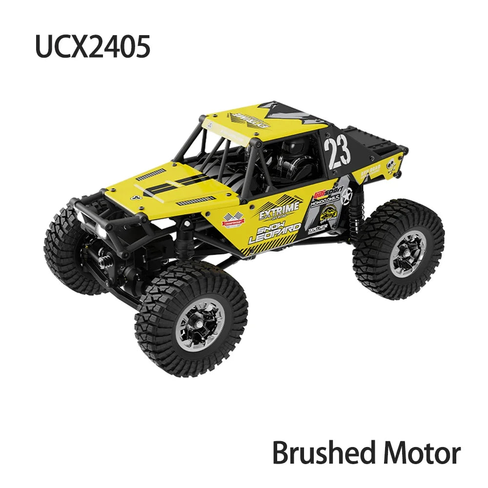 EZ 1/24 RC Crawler UDIRC UCX2405 Brushless/Brushed Motor 4WD Off-road Mini Rock Crawler Climbing Vehicle RTR RC Car Toys
