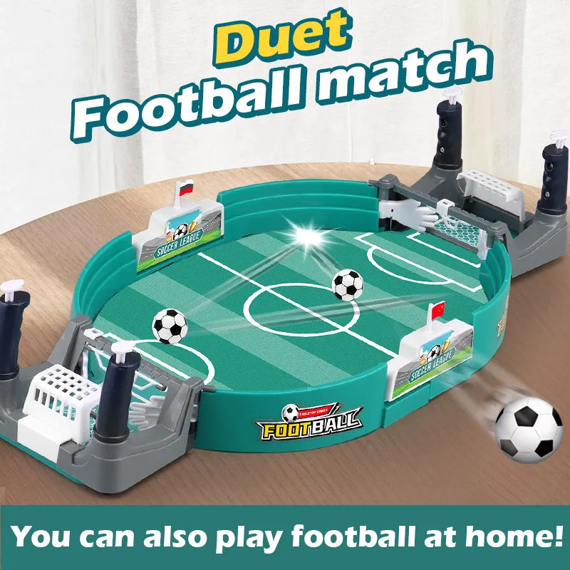 EZ Football Board Game Desktop Interactive Soccer Toys Soccer Table for Family Party Kids Boys Sport Outdoor Portable Game Gift