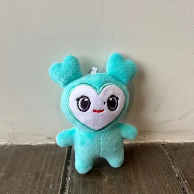 EZ Lovelys Plush Korean Super Star Plush Toy Cartoon Animal TWICE Momo Doll Keychain Pendant for Fans Girls Birthday Gifts