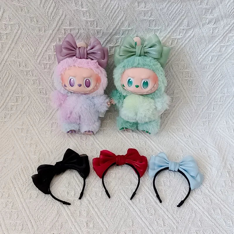 EZ For Labubu 3.0 Big into Energy Series Accessories Labubu lace bow Hair band Labubu Ropa