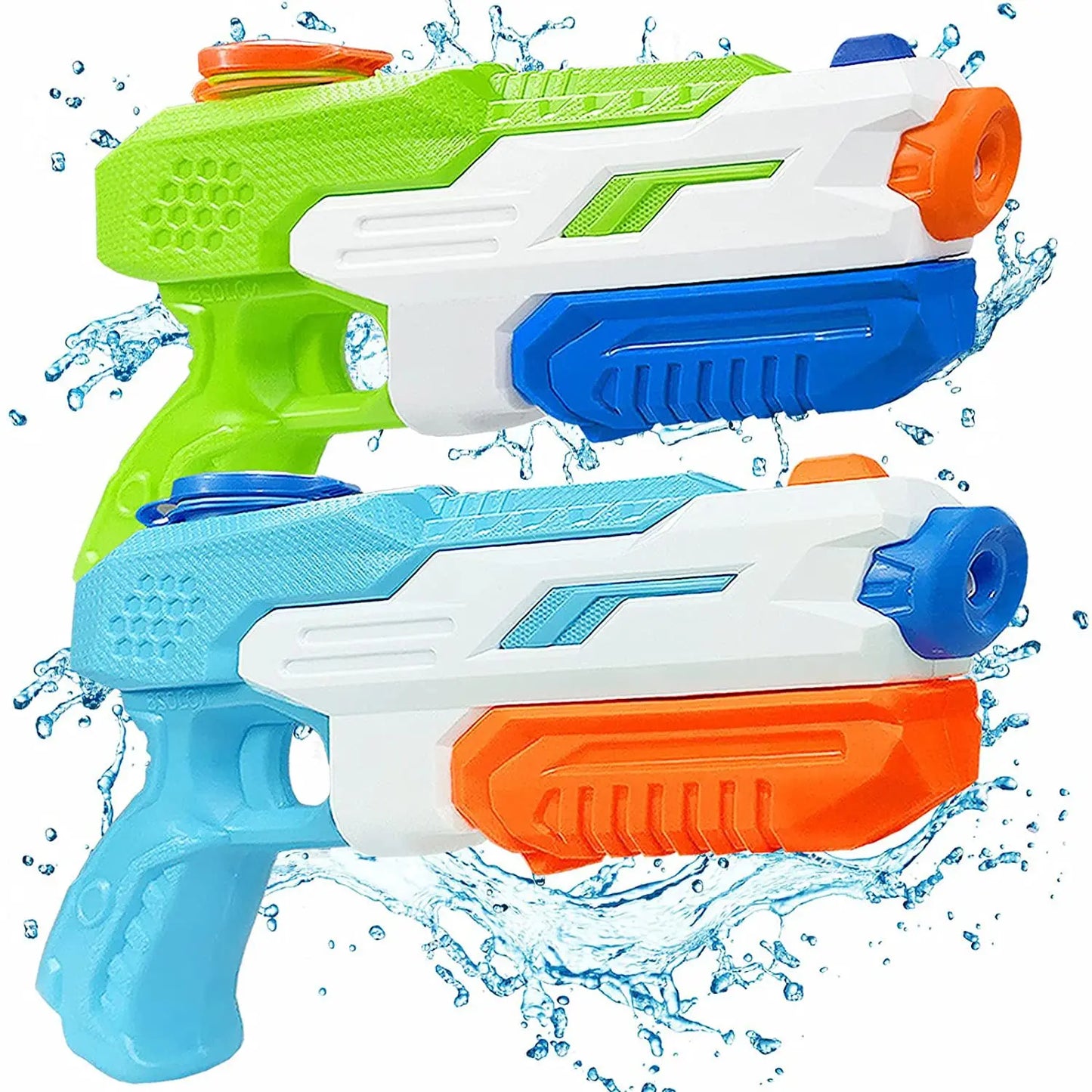EZ Water Guns Summer Soaker Squirt Guns 600CC for kids Boys Girls Adults Outdoor Toy for Swimming Pool Yard Lawn Beach