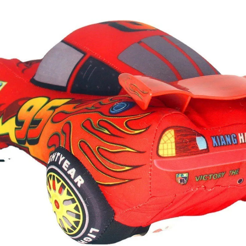 EZ 2024 New 17/25/35cm Disney Car Toy Lightning Mcqueen Plush Toy Cute Cartoon Car Plush Toy Boys And Girls Birthday Gift
