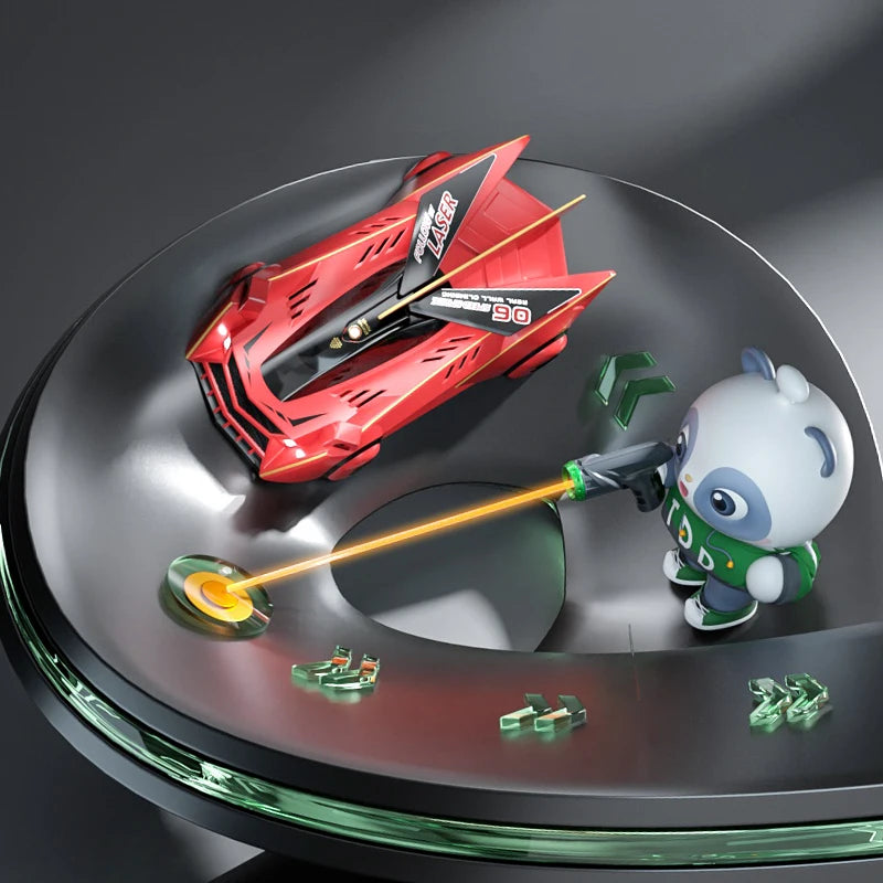 EZ Light-Chasing Wall-Climbing Car, Infrared Sensor Remote Control Car, Wall-Climbing Car, Four-Wheel Drive Car, Toy Racing Car, Children's Toy Car