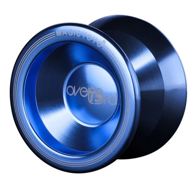 EZ Professional Magic Yoyo T5 Overlord Aluminum Alloy Metal Yoyo 8 Ball KK Bearing with String for Kids Outside Sports Toy