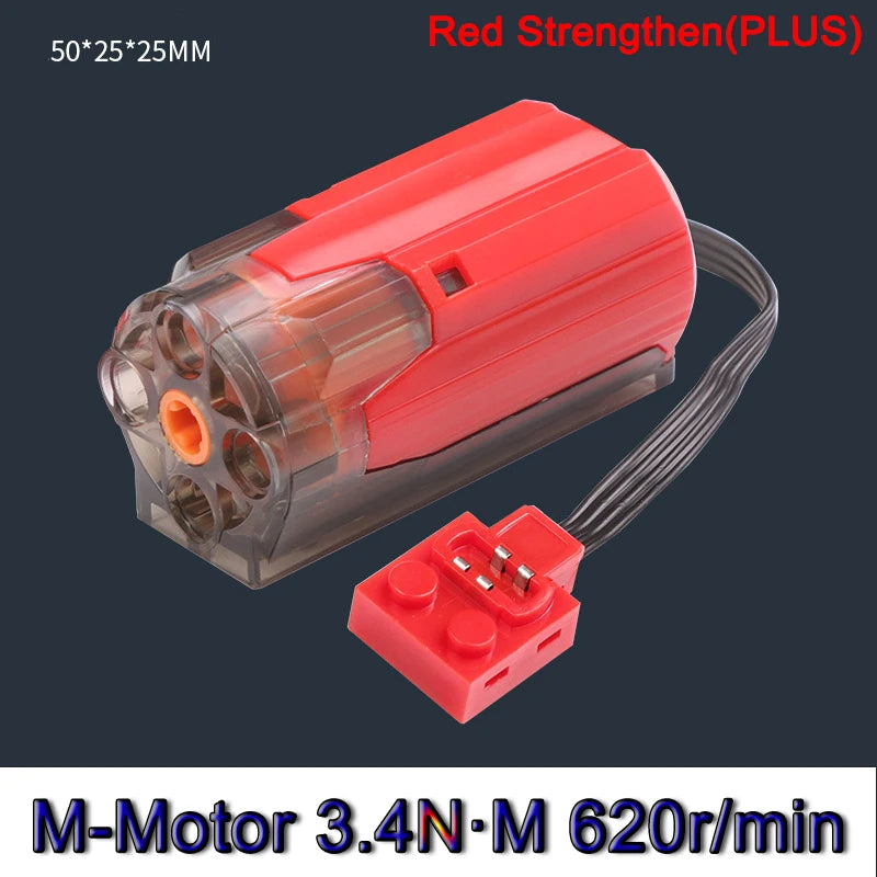 EZ Technical Electronic Building Block MOC Refit Accessories Micro-motor RC Power Functions Parts Creative DIY Car Bricks Kids Toys