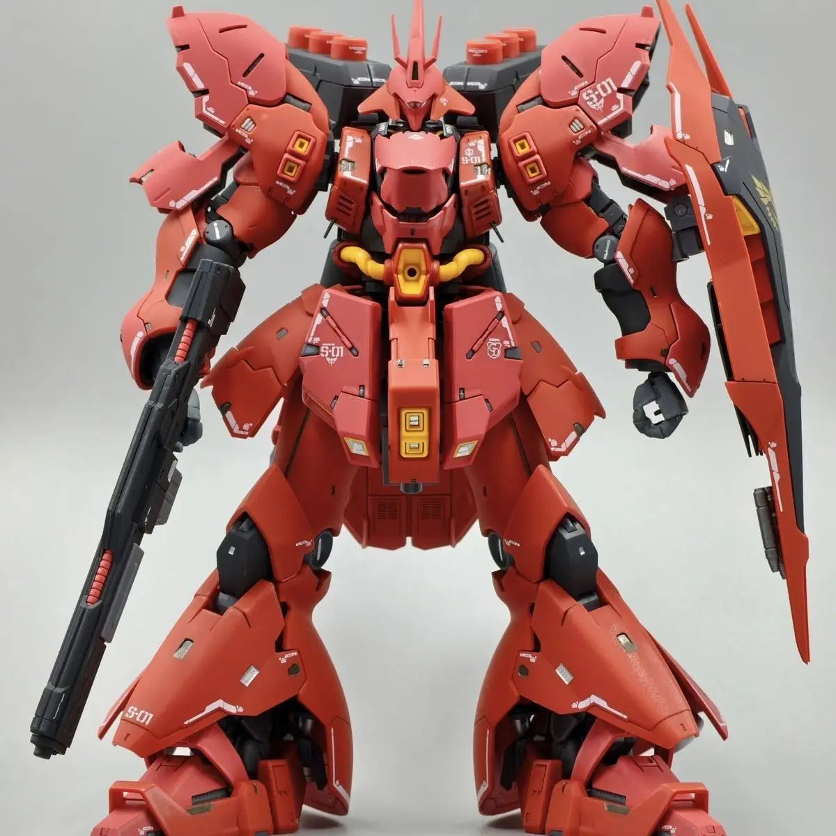 EZ SIHAI model RG 1/144 Assembly Model Kit MSN-04 Sazabi Action Figure Robot Plastic Model robot toy gifts