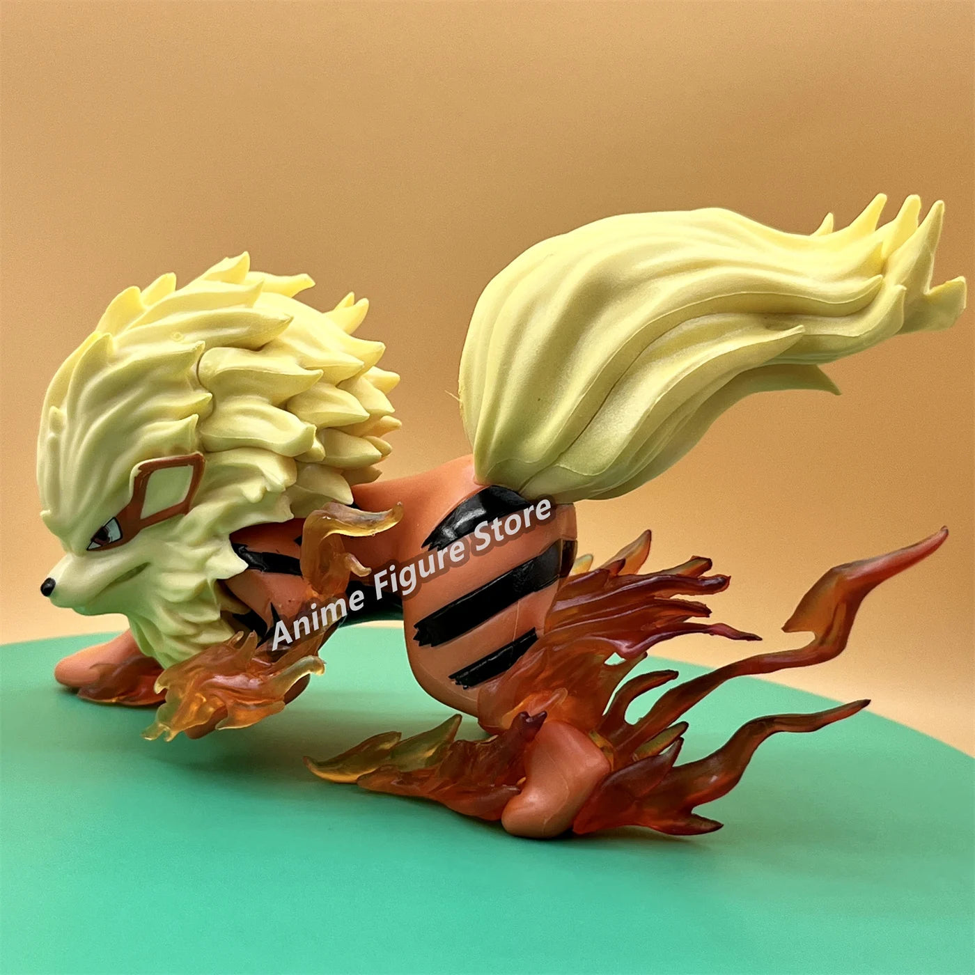 EZ Pokemon Anime Figure GK Arcanine 9cm Action Figure Model PVC Collection Ornaments Statue Dolls Birthday Toy Gifts