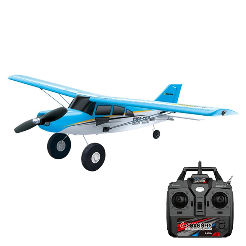 EZ Qidi560 Moore M7 Off-road RC Plane 4CH Brushless Remote Control Airplane Fixed Wing Aircraft Model EPP Foam Toys for Children