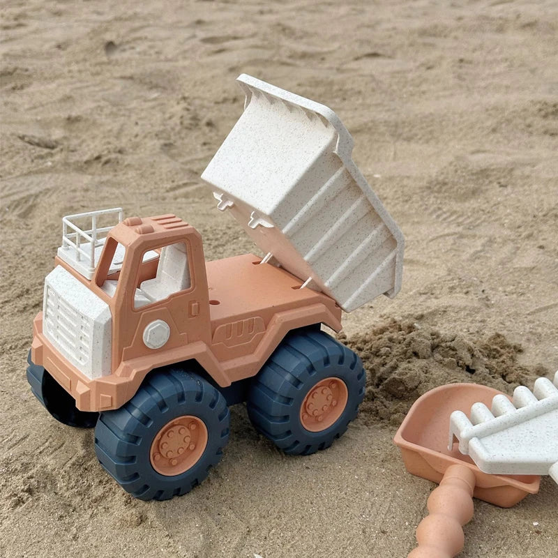 EZ Beach Toy Excavator Engineering Vehicle Sand Digging Toy Sand Beach Toy Sand Digger Tool Truck