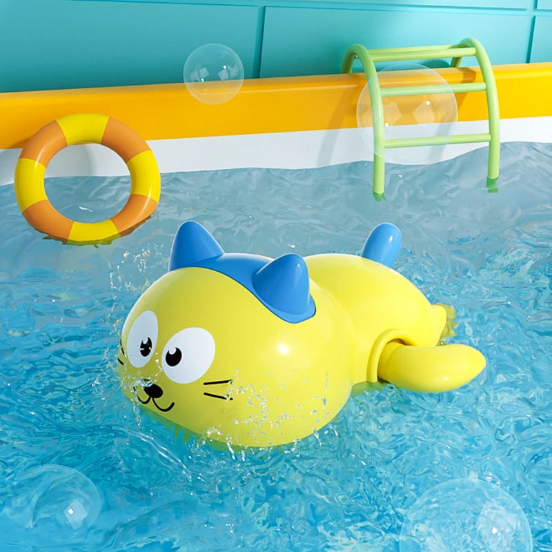 EZ Kids Bath Toys Baby Cute Duck Penguin Egg Water Spray Sprinkler Bathroom Sprinkling Toy Beach Shower Swimming Toddler Toys Gift