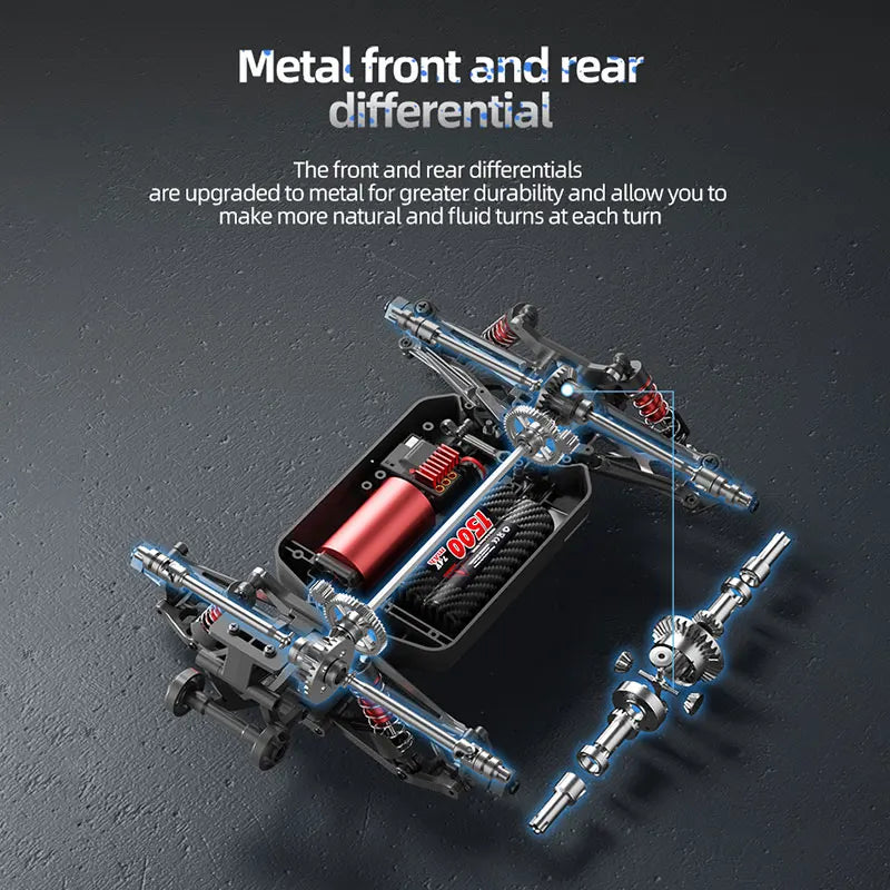 EZ S911PRO 1:16 4WD RC Car 70KM/H or 50KM/H Remote Control Cars High Speed Drift Brushless Monster Truck For Kids VS Wltoys 144001