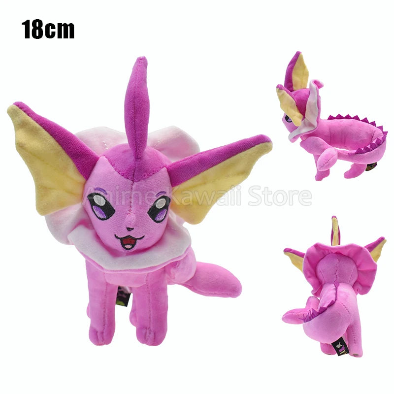 EZ Kawaii Mimikyu Eevee Stuffed Plush Toy Pokemon Evolution Umbreon Flareon Jolteon Glaceon Vaporeon Sylveon Espeon Peluche Dolls