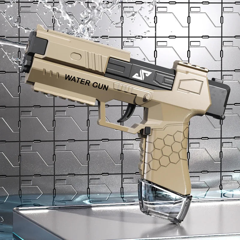 EZ Water Battle Water Gun Manual Burst Water Gun Funny Pistol Toy for Summer Outdoor Beach Water Play Kids Pool Toys Boys Gifts