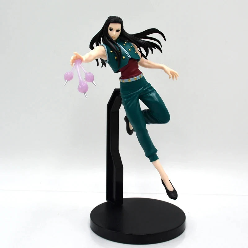 EZ 13cm Hunter x Hunter Gon Freecss Anime Figure Alluka Zoldyck Action Figure Chrollo Lucilfer/Kurapika Figurine Model Toys Gift