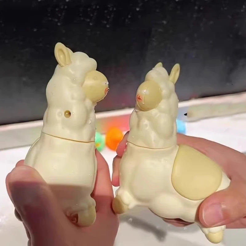 EZ Alpaca Water Gun Children's Toy Handheld Continuous Water Spraying Sprinkler Outdoors Boys Girls Pool Garden Fights Game Gift