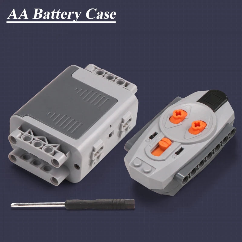 EZ Technical Electronic Building Block MOC Refit Accessories Micro-motor RC Power Functions Parts Creative DIY Car Bricks Kids Toys