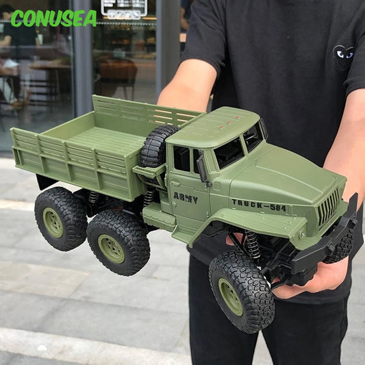 EZ JJRC 1/18 Rc Car Off-Road  2.4G Radio Controlled Car Military Electric Machine 10Km/h Rc Buggy Children's Cars Toys for Boys kid