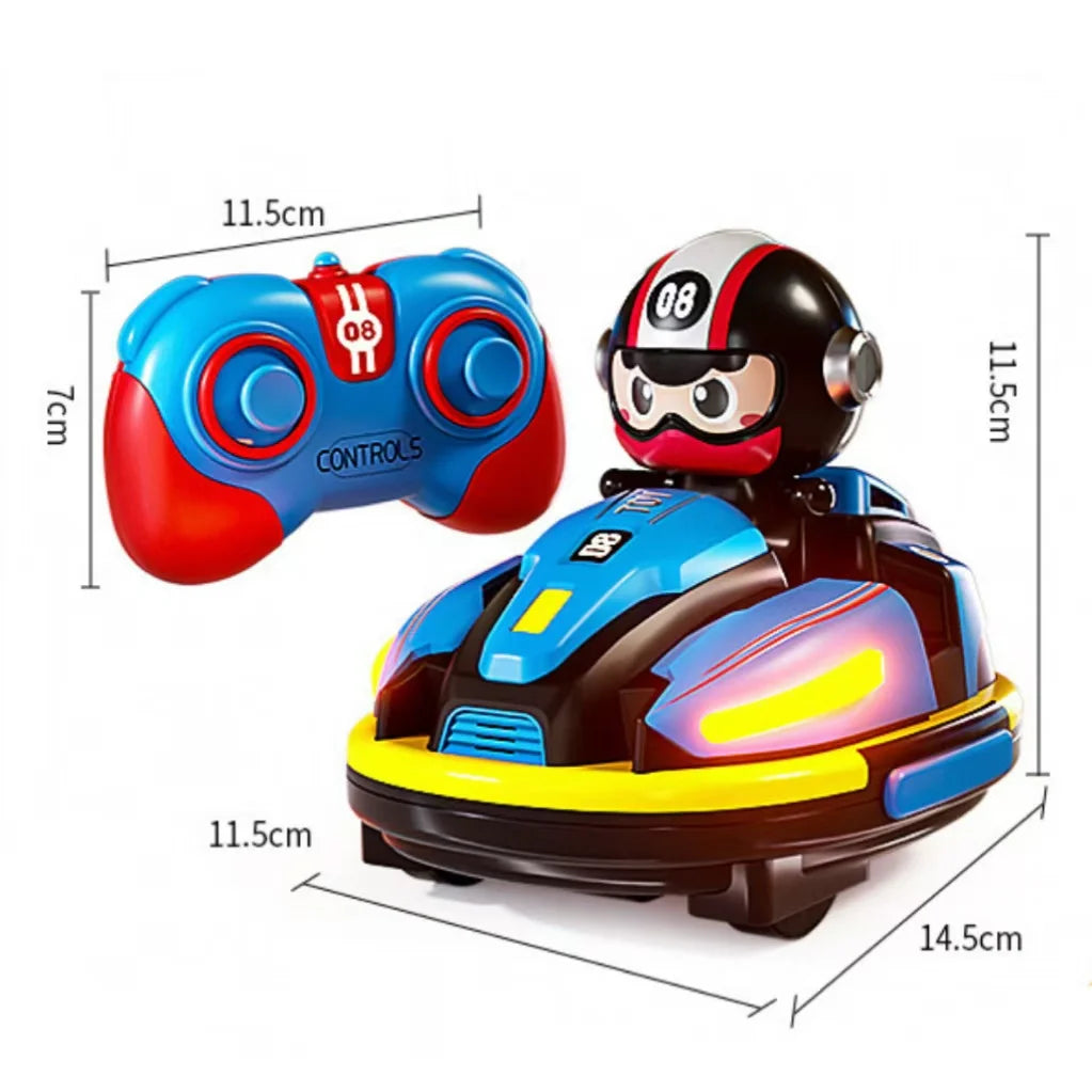 EZ Remote control toys new 2.4 g remote control bumper car duel duel spray music racing boy Crazyracing Kartrider toys