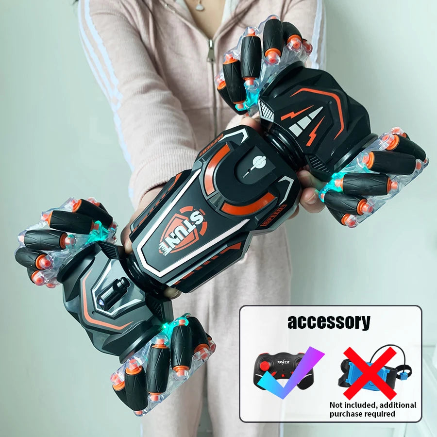 EZ 4WD RC stunt car rotation drift 2.4G wireless remote control car children's and boys sound and light toy car