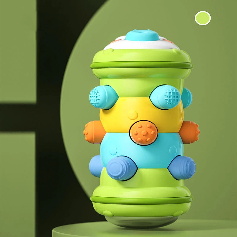 EZ Baby Crawling Roller Toy Infant Activity Tummy Time Roller Montessori Educational Development Sensory Toys for Kids 0 12 Months