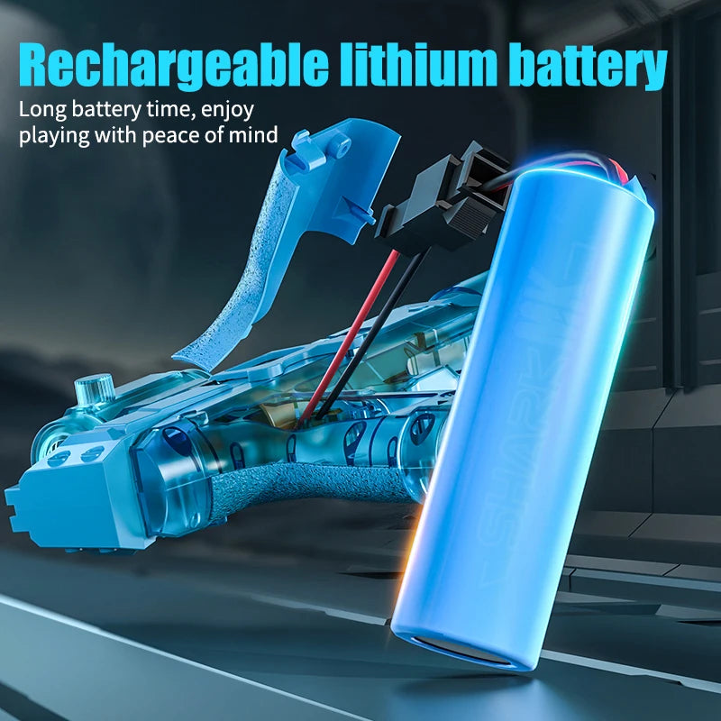 EZ Electric Water Guns ,High Capacity Squirt Guns 26 FT Range with Light Up for Summer Outdoor Beach Swimming Pool Party Toy