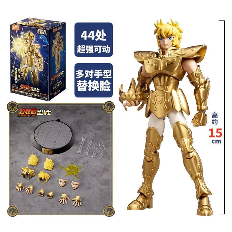 EZ Blokees Gold Saint Building Block Saint Seiya Assembling Toys Shura Aiolos Hidden items Assembly Figure Children Birthday Gift