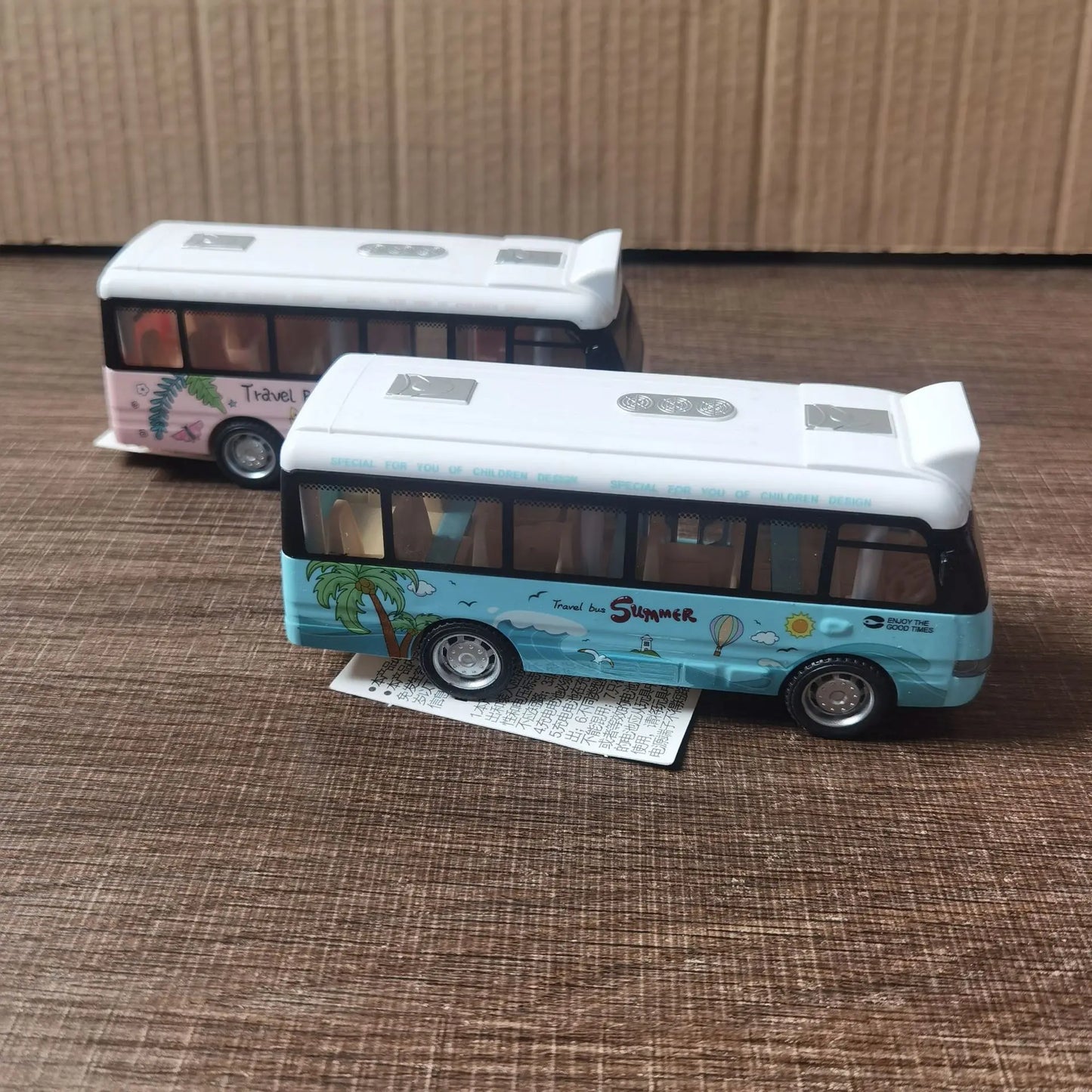 EZ Kids Sound Light Tour School Bus Model Boy Girl Toy Die Cast Metal Little Cars Cars City Bus Friction Powered Play Toys Gift