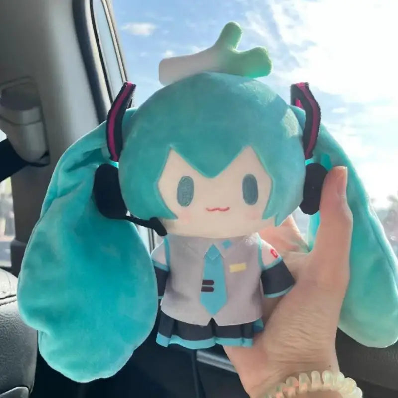 EZ Hatsune Miku Cartoon Plush Doll Anime Periphery Pillow Soft Stuffed Lovely Room Decoration A Holiday Gifts for Boys and Girls