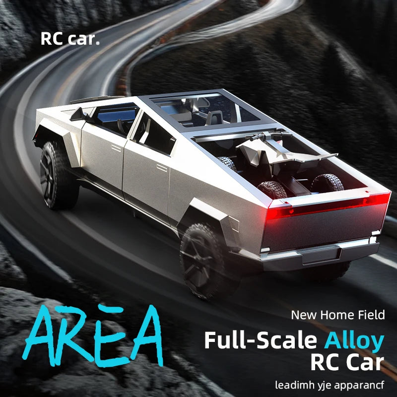 EZ JJRC C8817 Alloy RC Car Remote Control Car Simulation Camping Equipment Pickup Truck Model Rc Car Kids Toys Boy Gifts