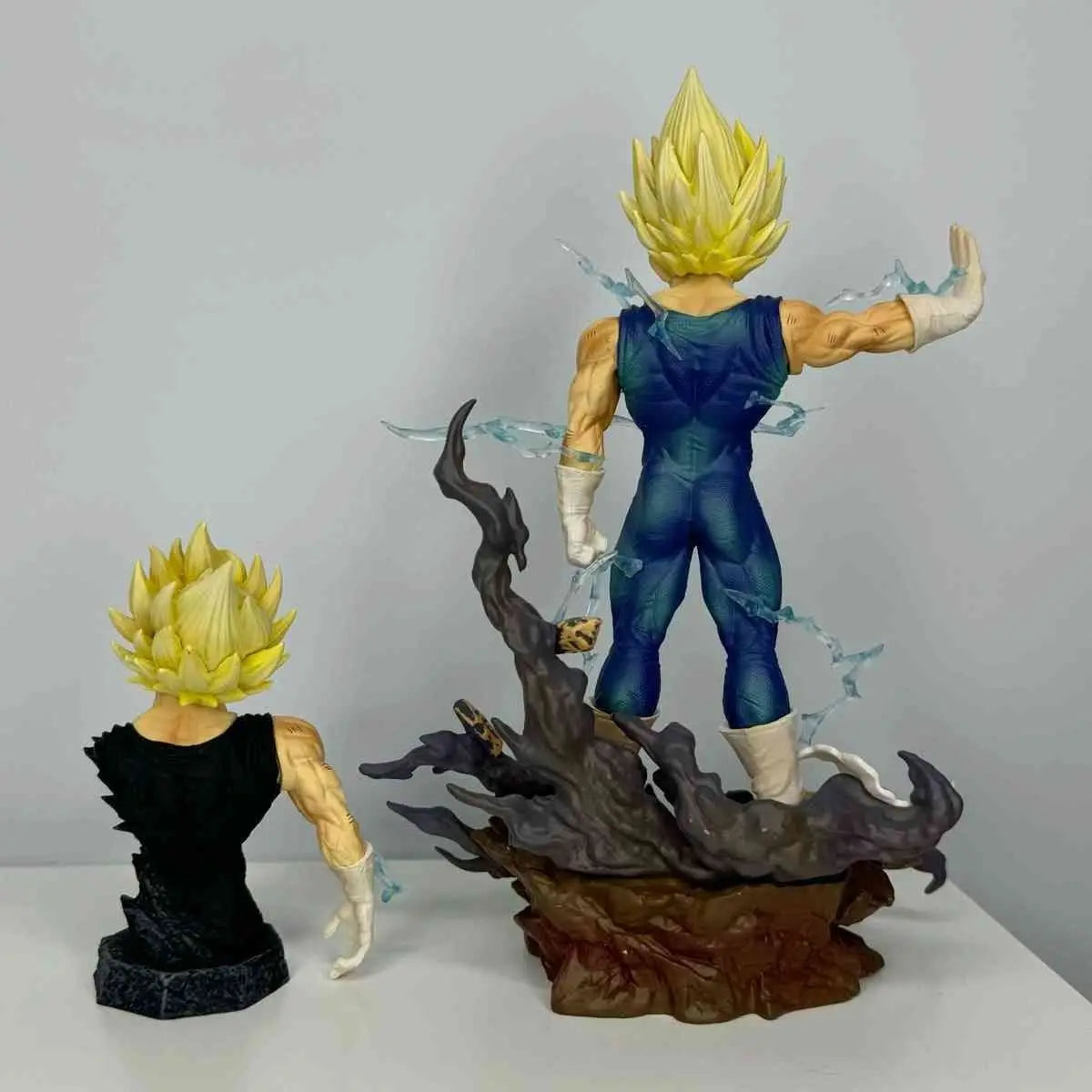 EZ Dragon Ball Z Figure Majin Vegeta Anime Figurine 22cm PVC Action Figures Decoration Collection Model Toys Kids Christmas Gifts